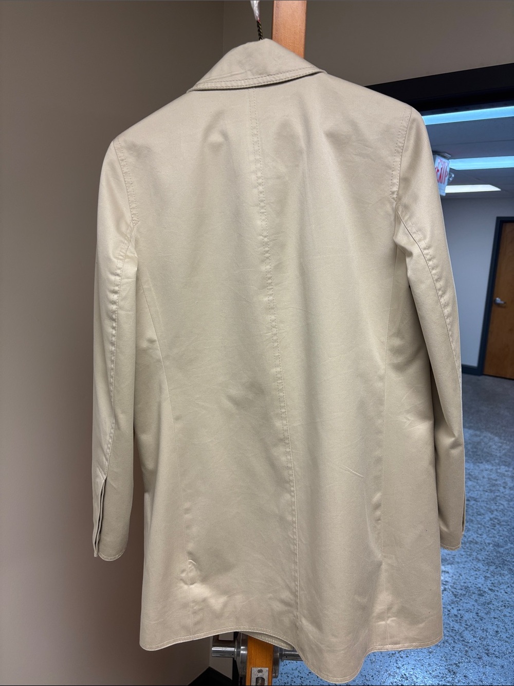 Coach Cream Utility Button-Front Jacket - Picture 2 of 6